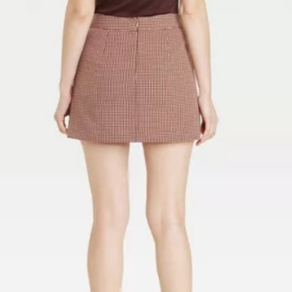 Women's Mini Houndstooth Skirt - A New Day - Picture 4 of 15